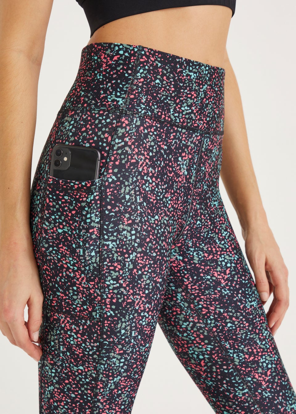 Souluxe Dot Print Sports Leggings