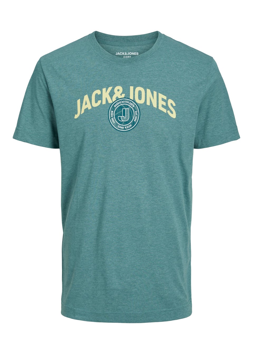 Jack & Jones Junior Teal Logo T-Shirt (6-16yrs)