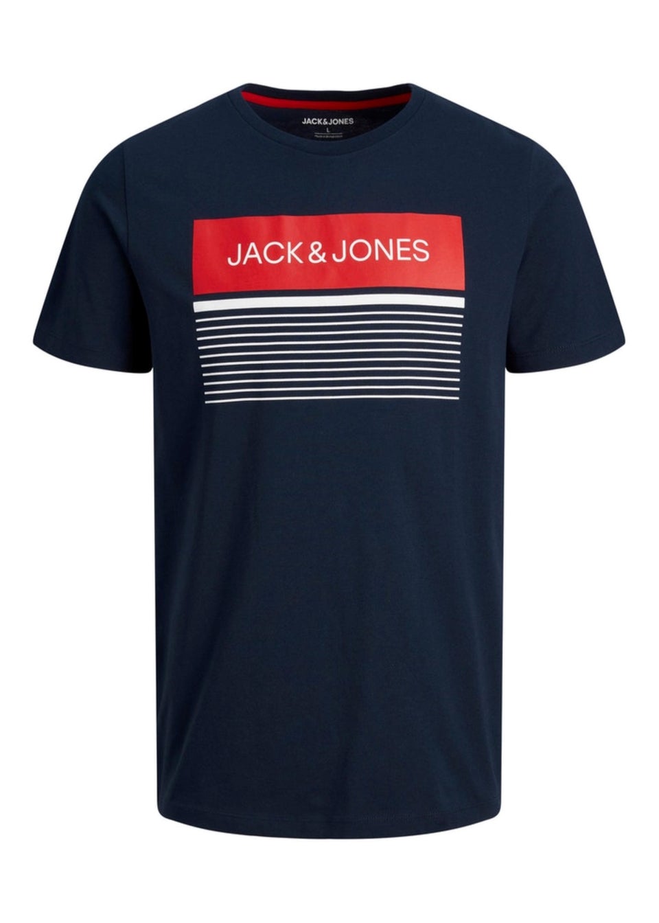 Jack & Jones Travis Navy T-Shirt (6-16yrs)