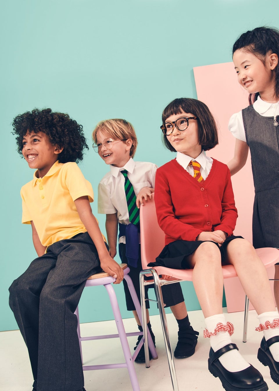 Girls 2 Pack Red School Cardigans 3 13yrs Matalan