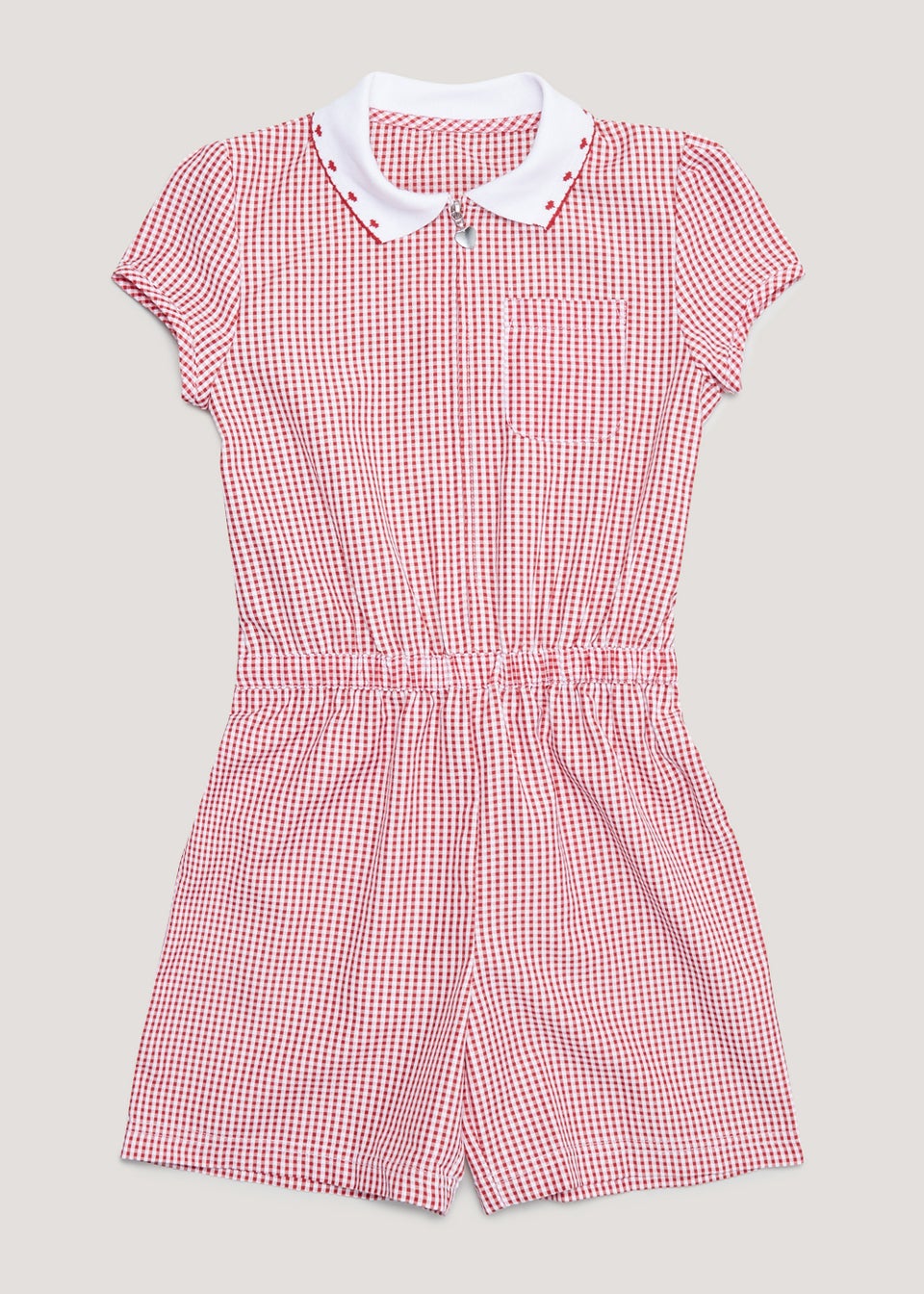 Girls school summer playsuit hotsell