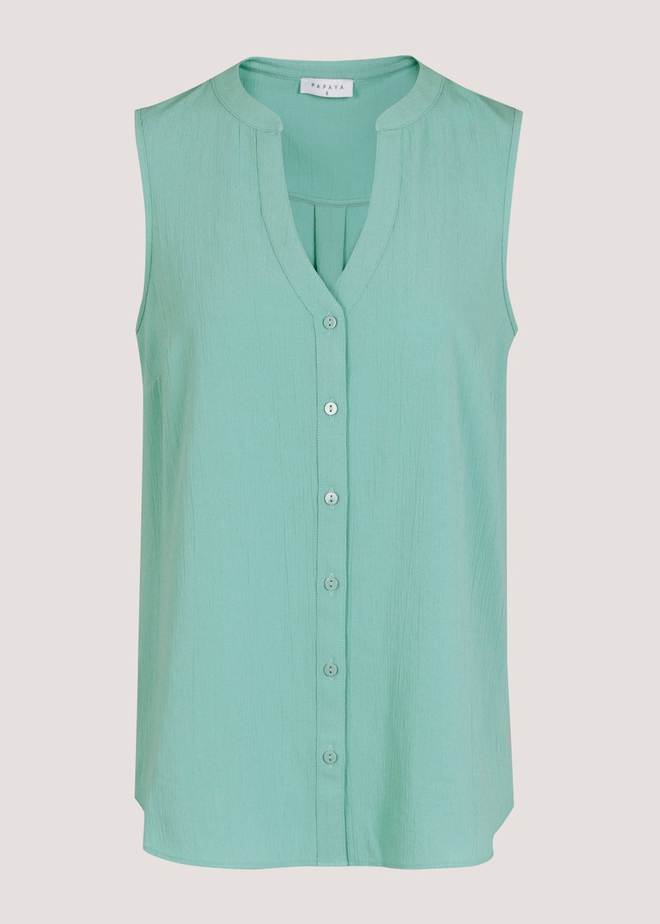 Sage Sleeveless Blouse