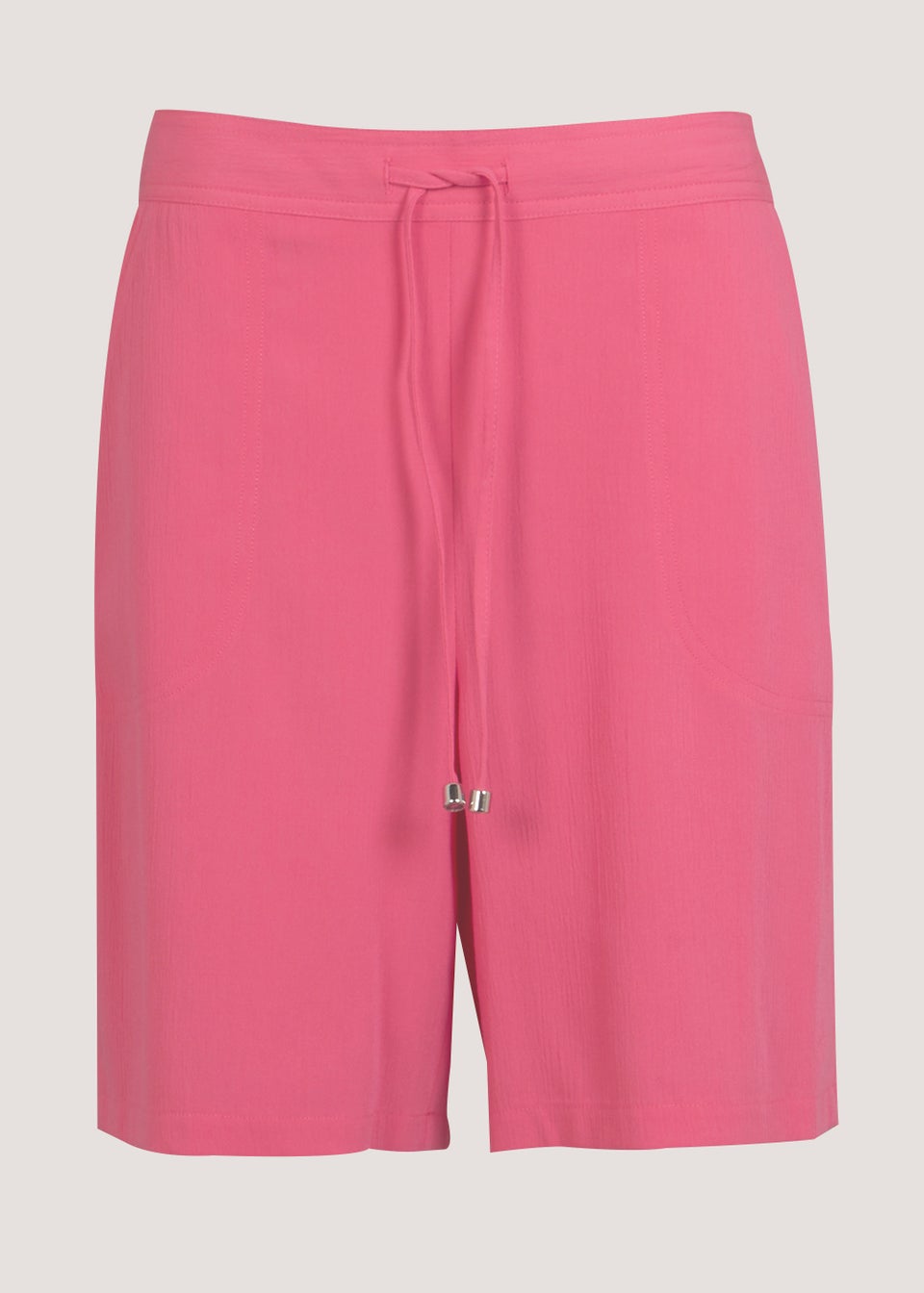 Pink Tie Waisted Shorts - Matalan