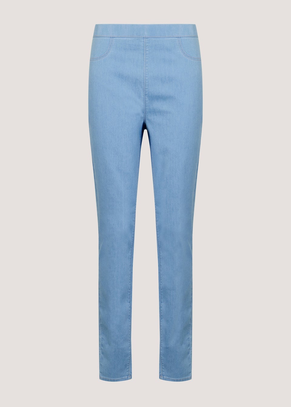 Rosie Light Wash Pull On Jeggings