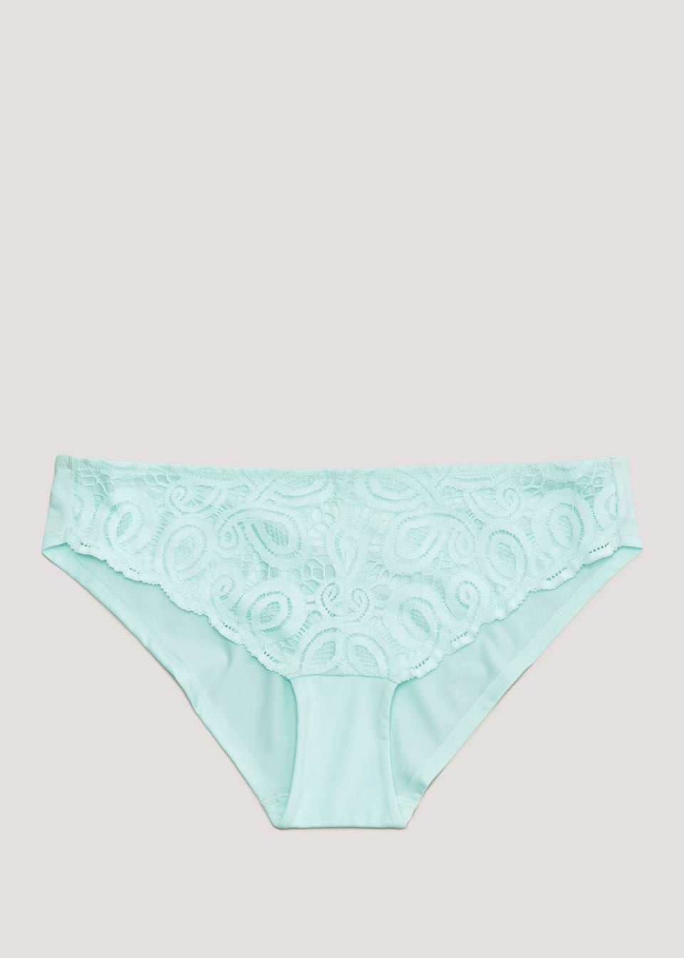Mint Lace Brazilian Knickers