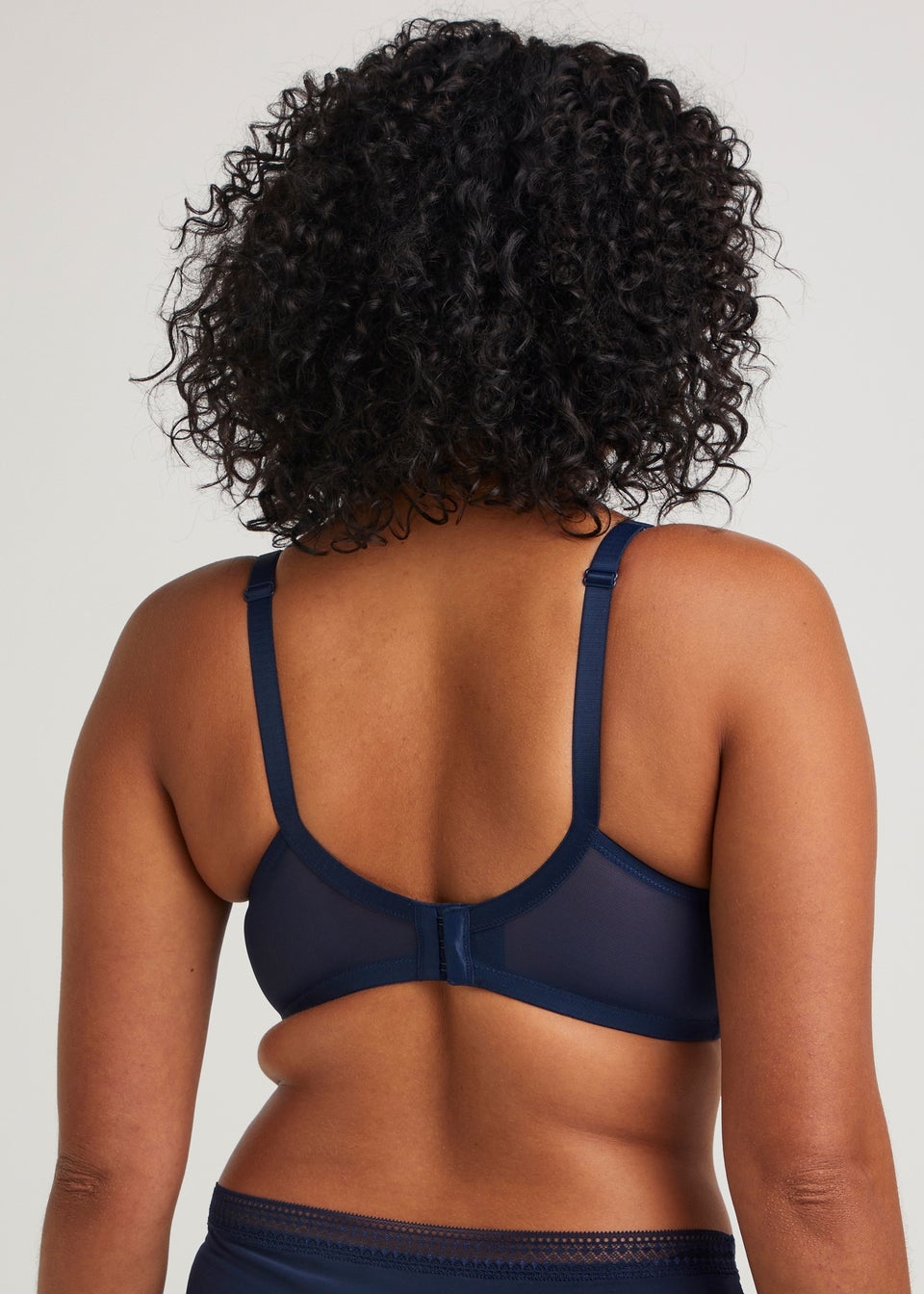 3 Pack DD Plain Spot Mesh Padded Bras Matalan