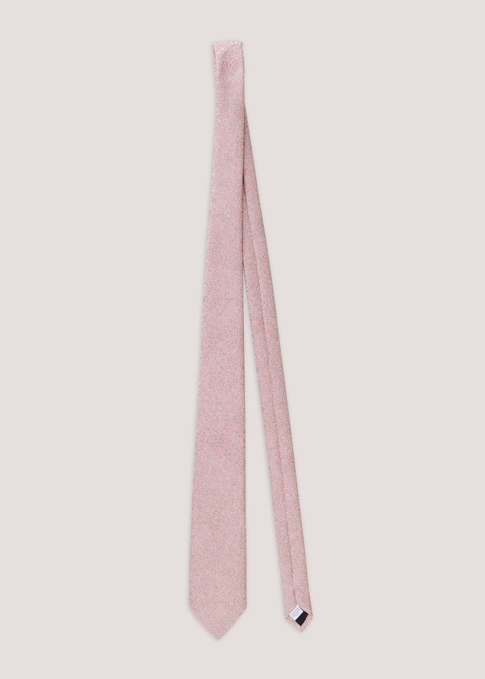 Taylor & Wright Pink Floral Print Tie