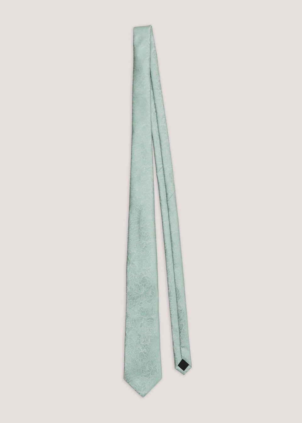 Taylor & Wright Sage Floral Print Tie