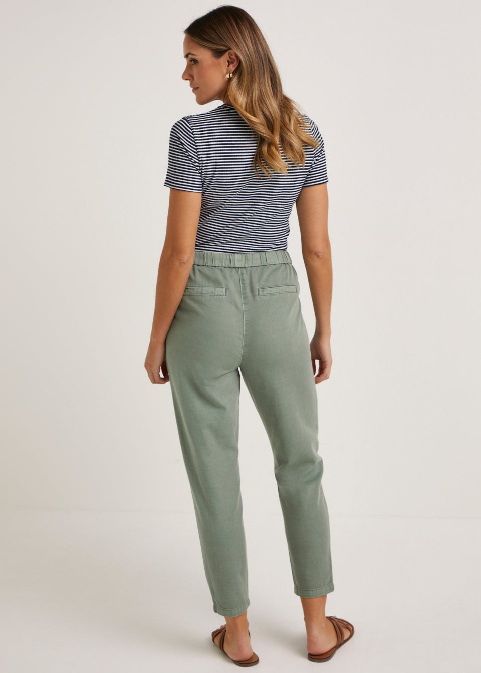 Ladies cotton online trousers matalan