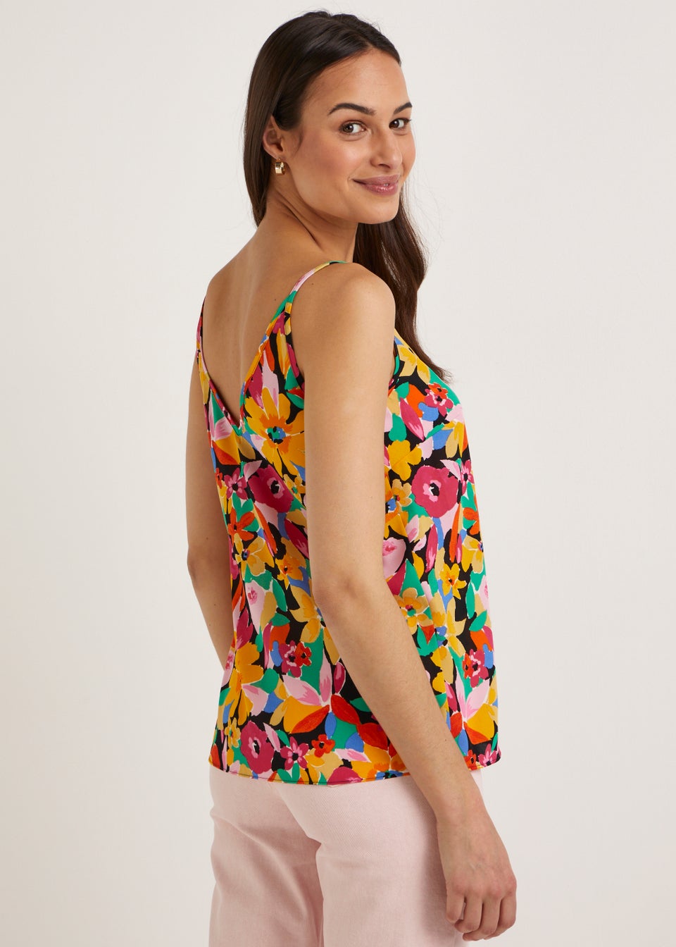 Colourful cami tops clearance
