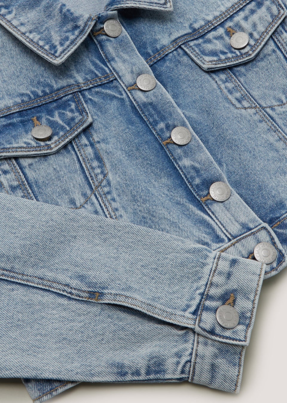 Matalan girls top denim jacket