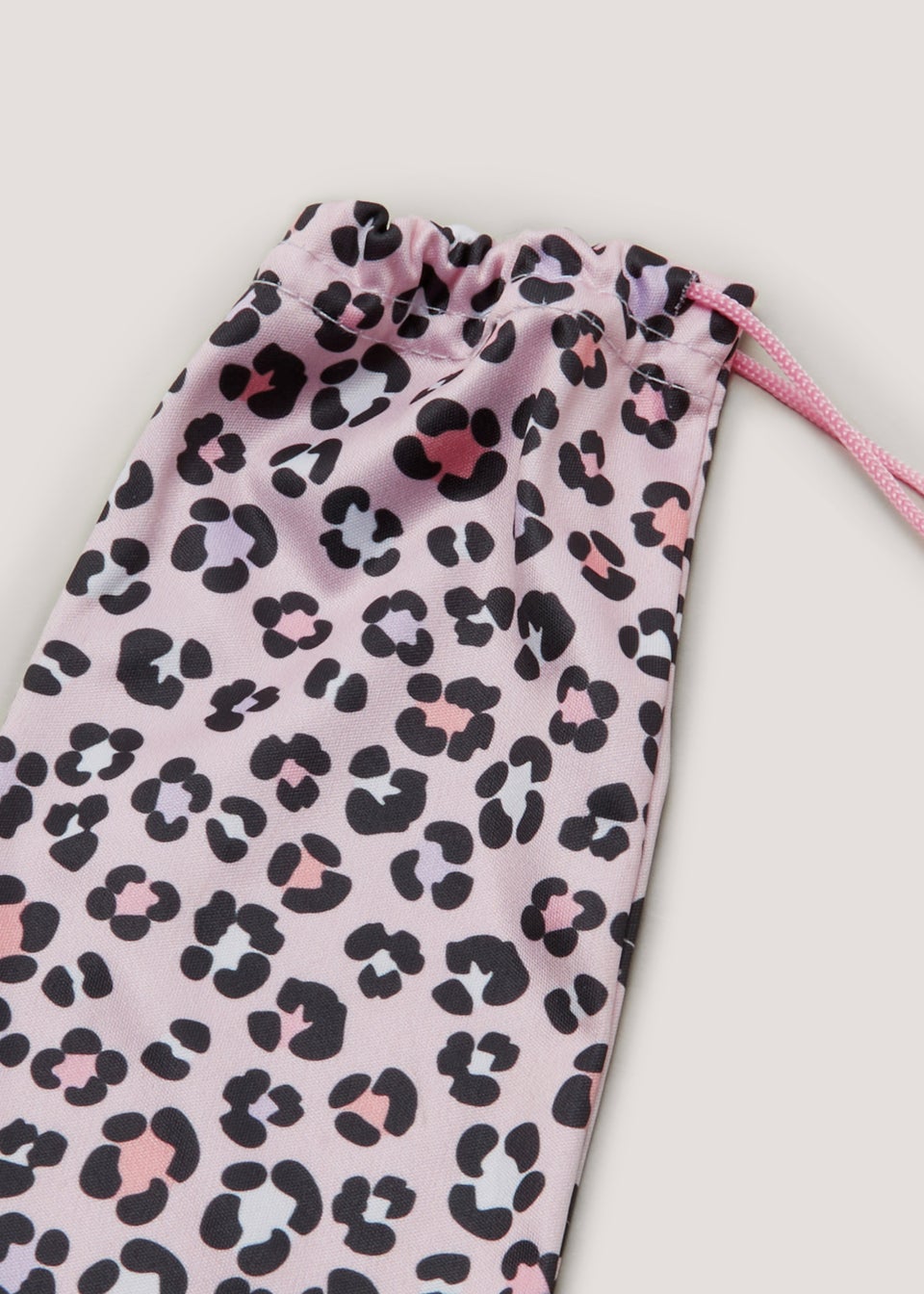 Pink Leopard Print Sunglasses Pouch