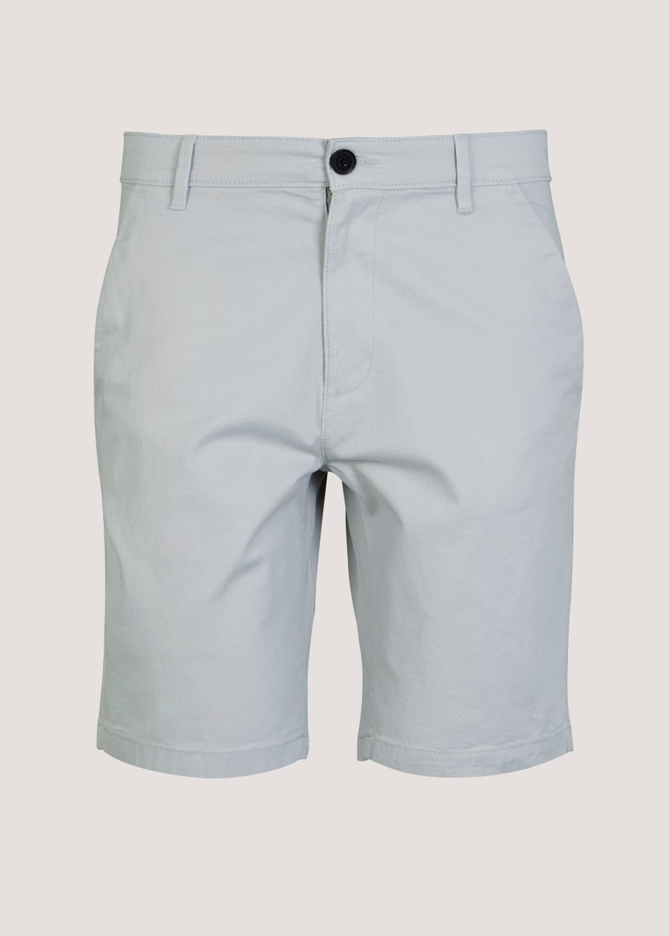 Ivory Straight Fit Chino Shorts - Matalan