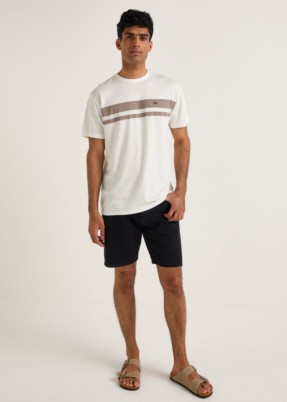 Black denim shorts matalan outlet