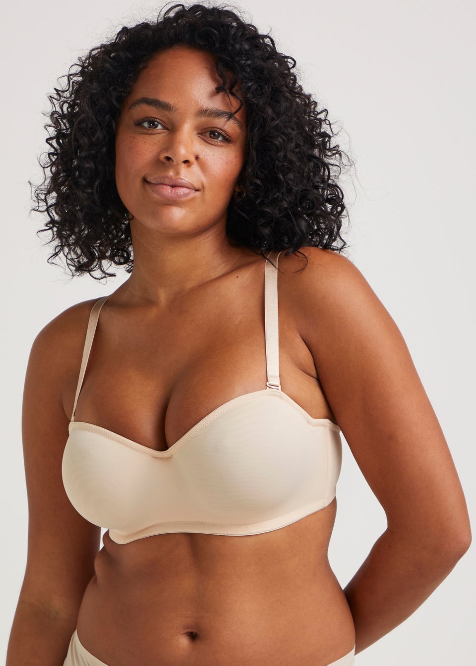 DD+ Nude Non Padded Mulitway Bra