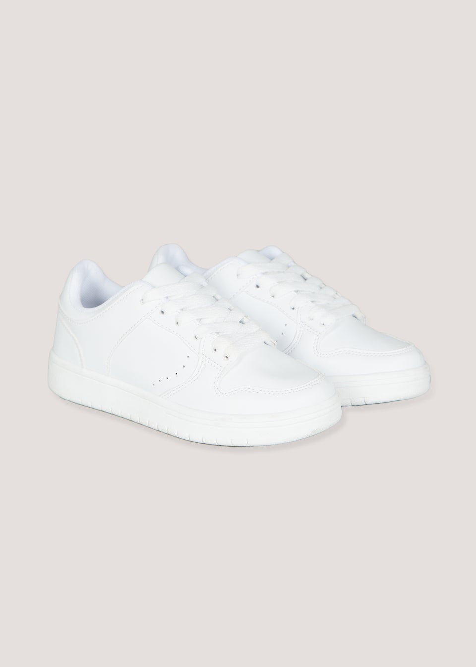 Boys White Trainers (Younger 10-Older 6)