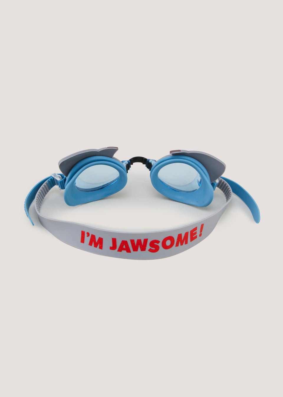 Boys Blue Shark Goggles (One Size)