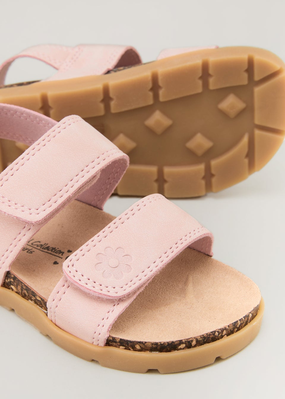 Girls top footbed sandals