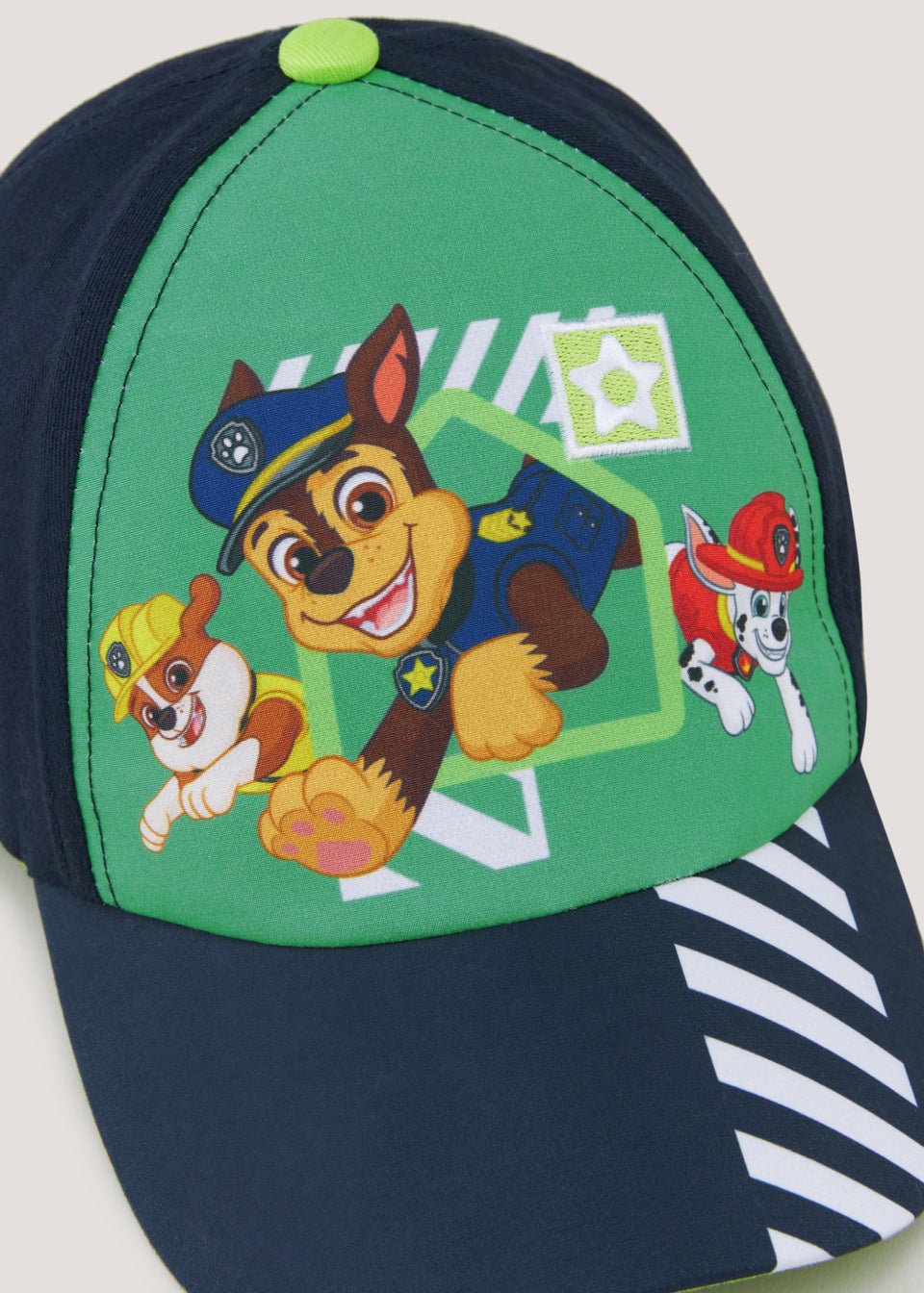 Kids Black Paw Patrol Cap 12mths 6yrs