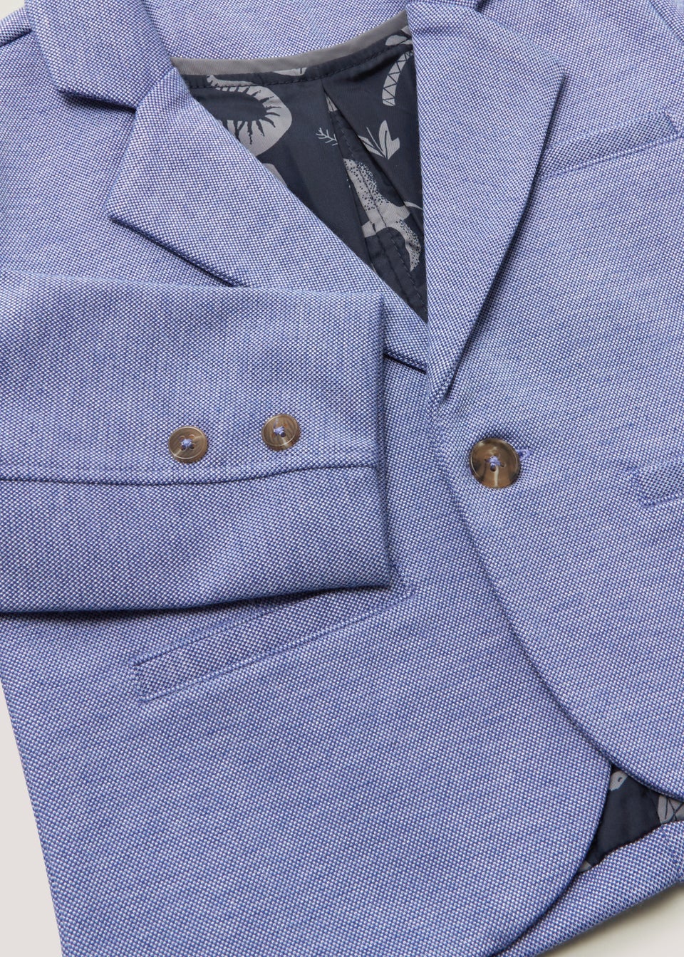 Boys Mini Me Blue Smart Jersey Blazer 9mths 4yrs Matalan