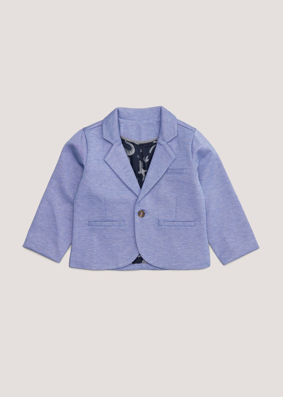 Boys Mini Me Blue Smart Jersey Blazer 9mths 4yrs Matalan