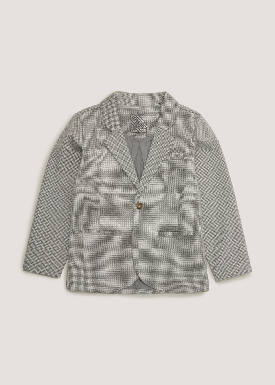 Boys Mini Me Grey Smart Jersey Blazer 4 13yrs Matalan
