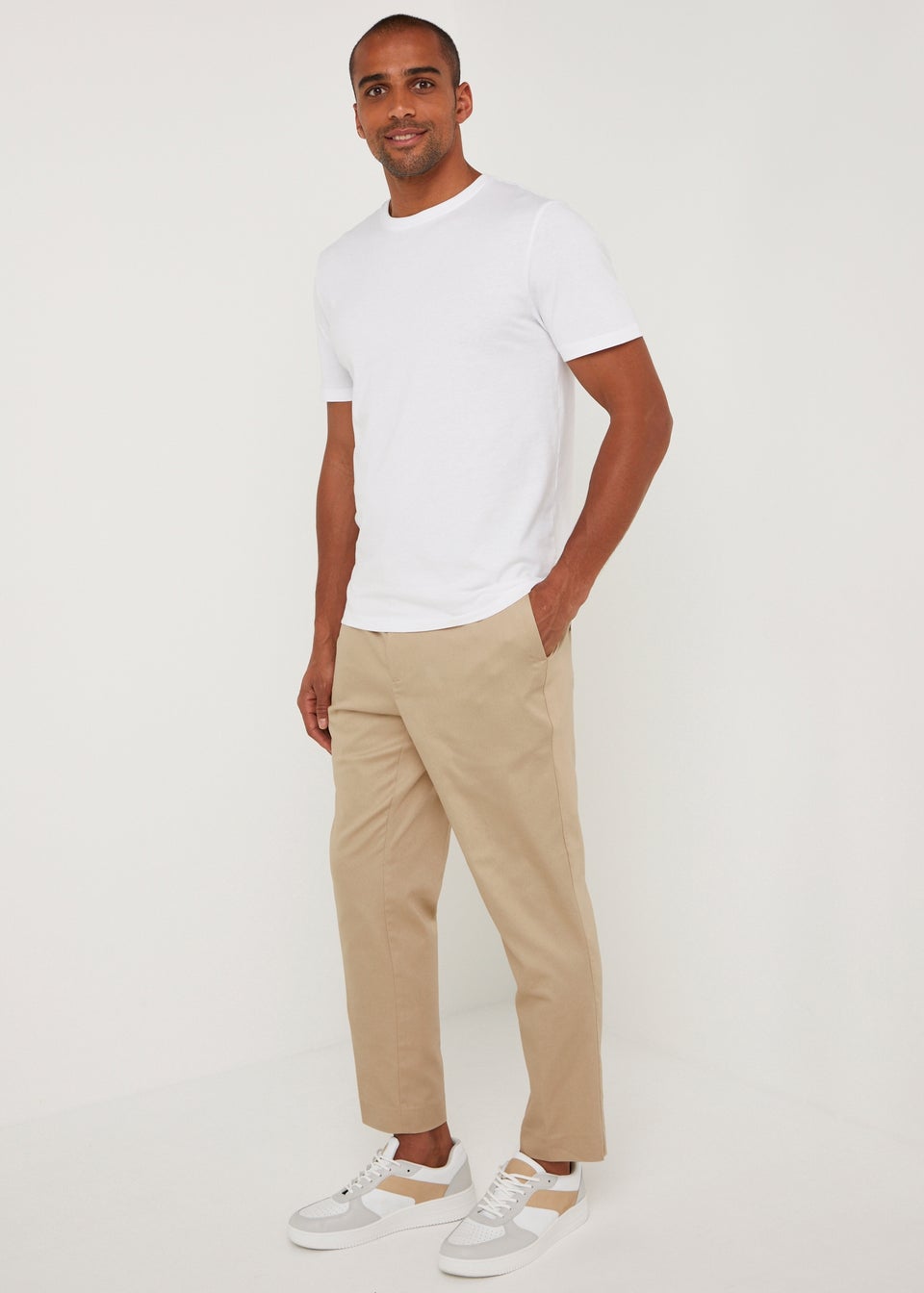 Matalan khaki trousers on sale