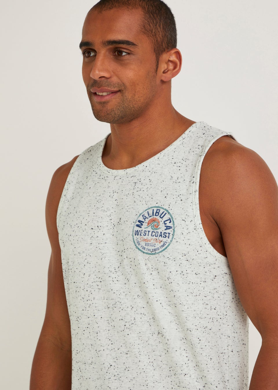 Ecru Malibu Vest Top