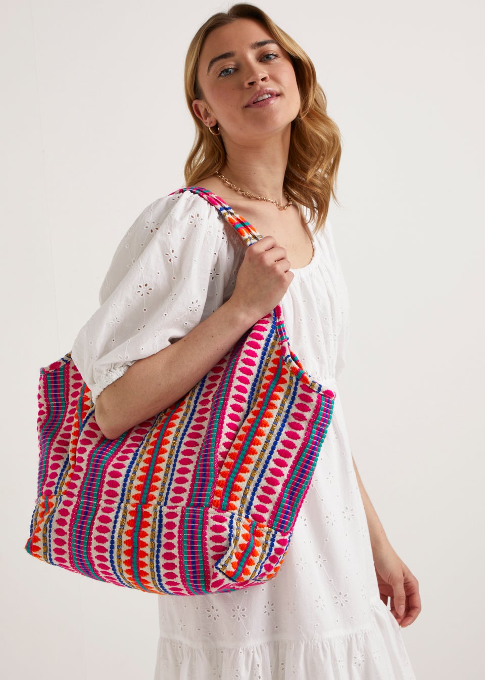 Pink shopper best sale