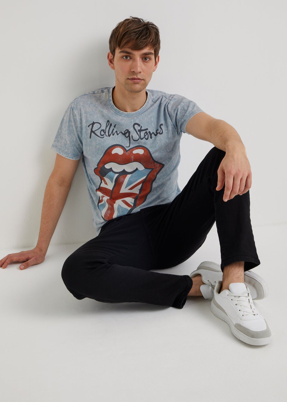 Blue Rolling Stones T-Shirt
