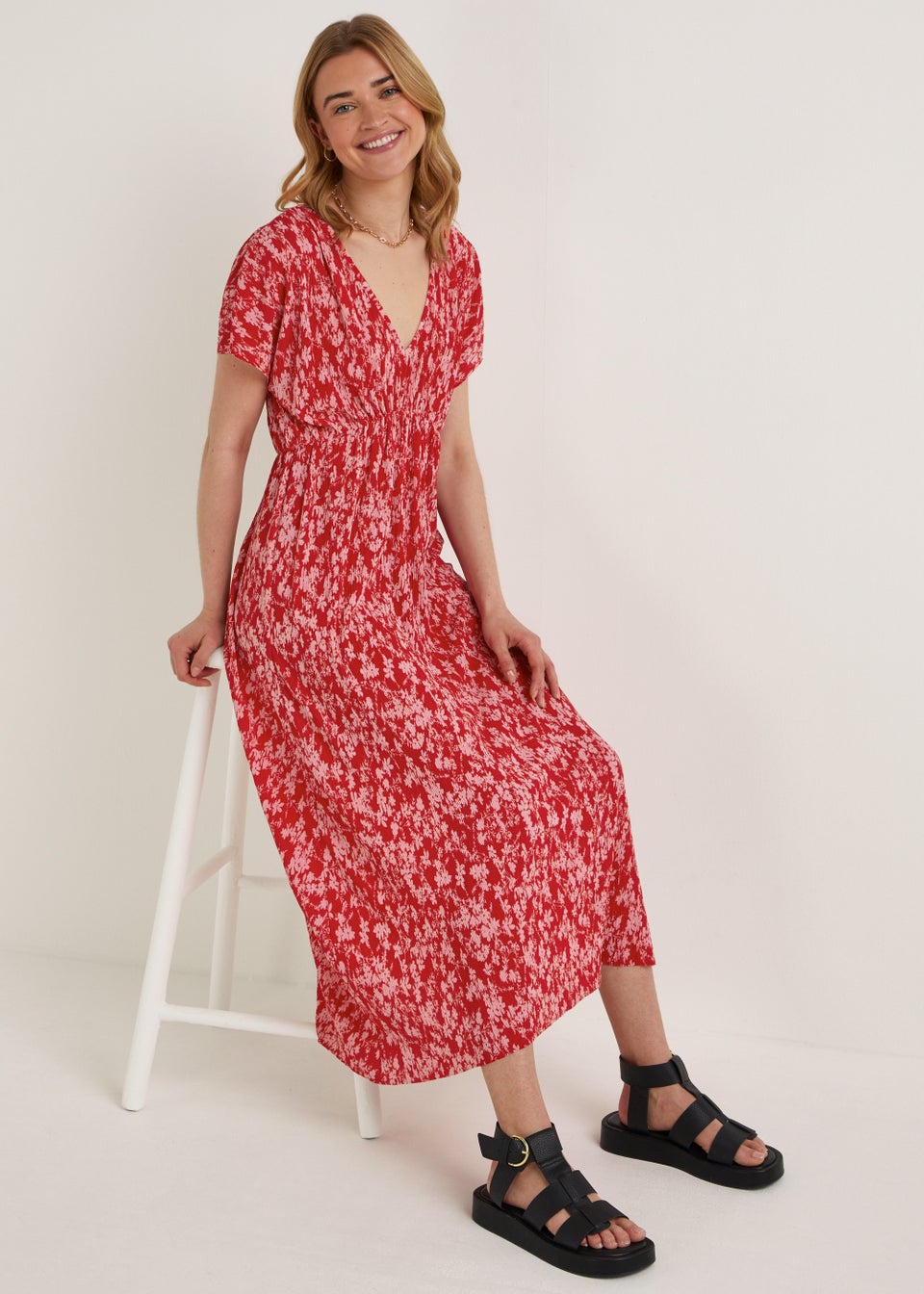 Matalan red dress online