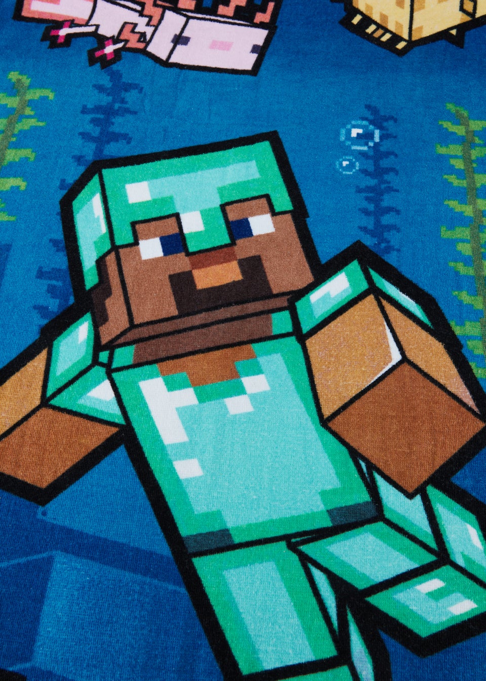 Minecraft beach towel deals