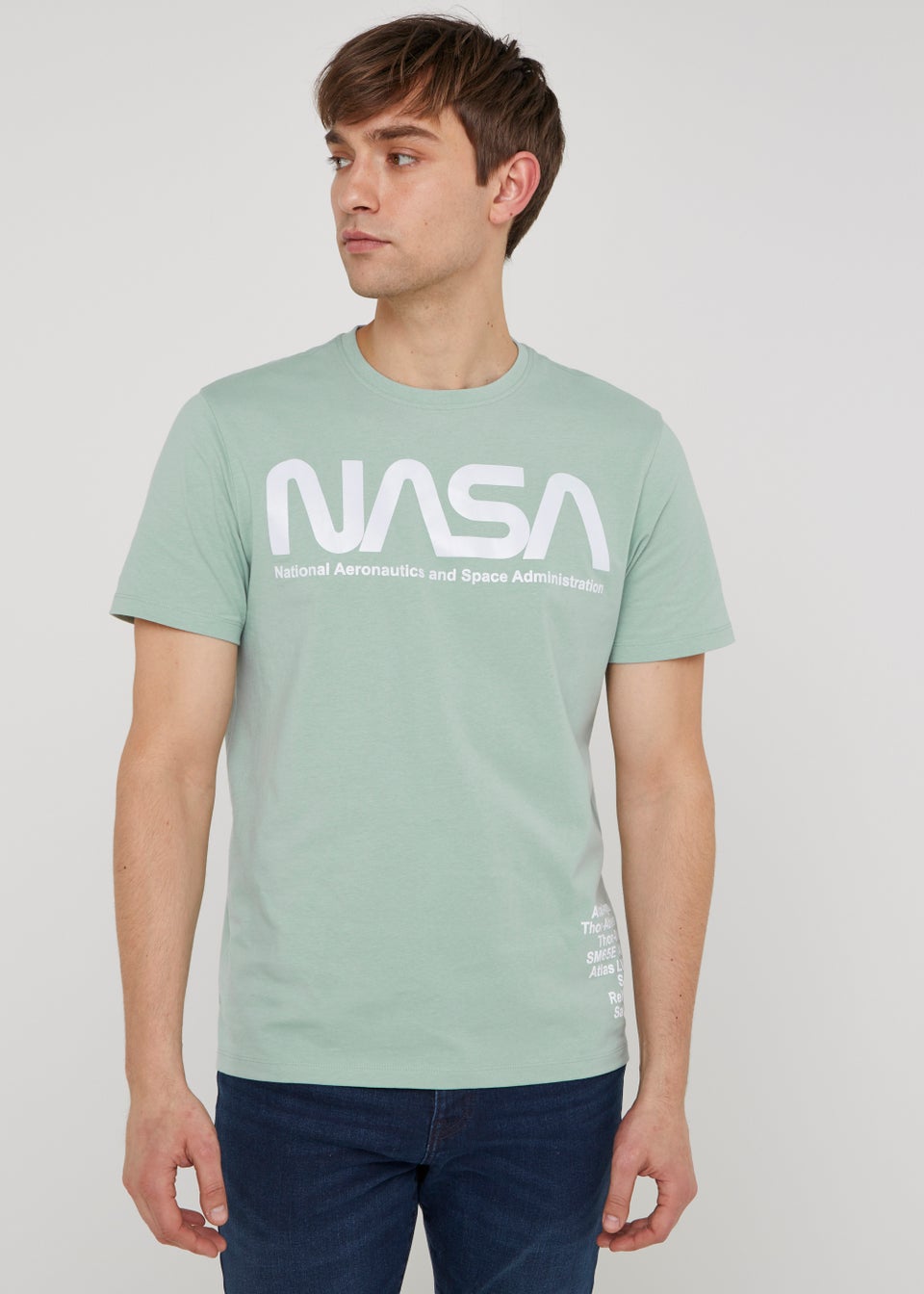Teal Nasa T-Shirt