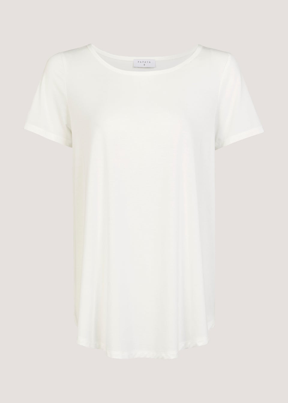 White Modal T-Shirt