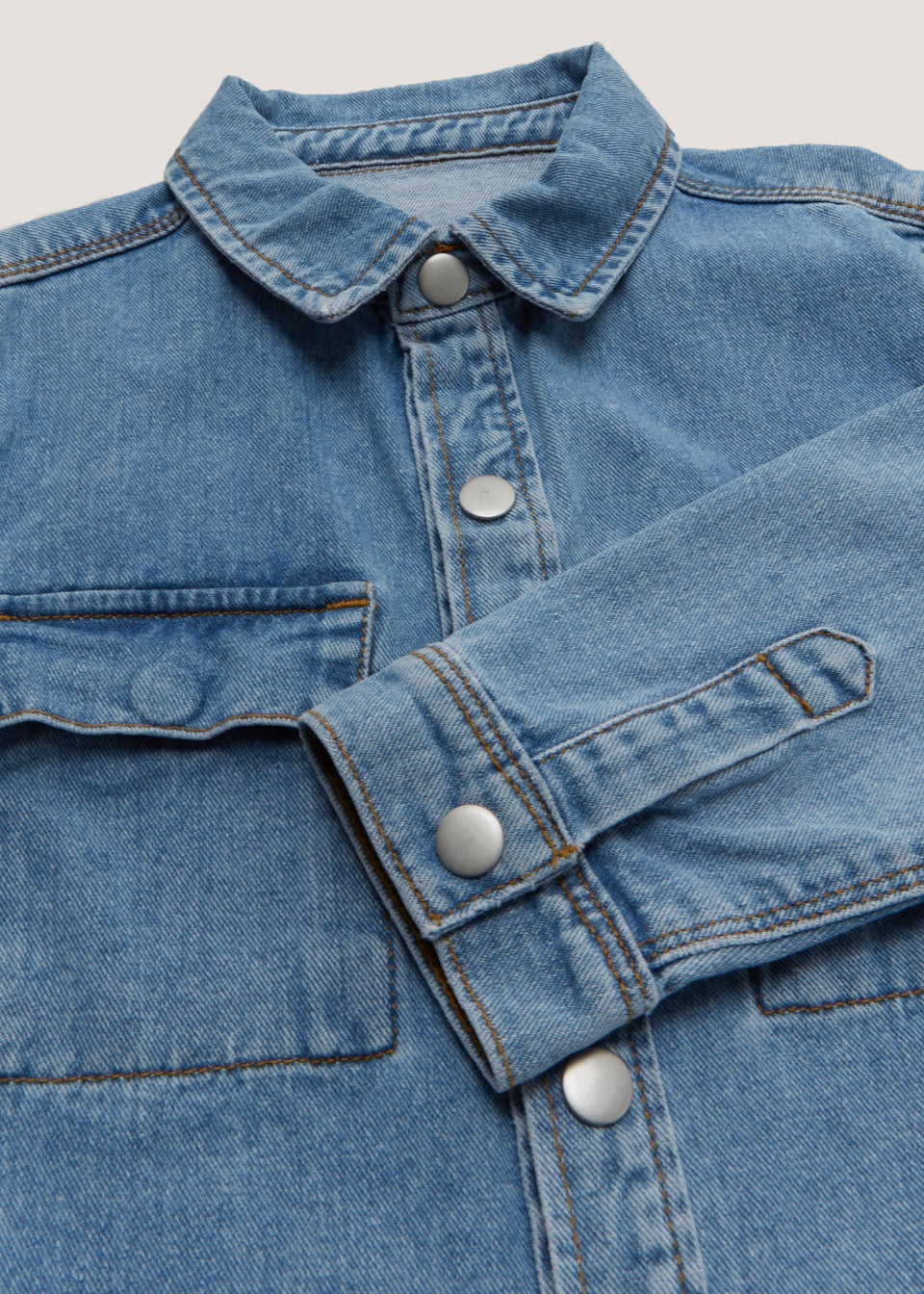Boys Blue Denim Shirt (4-13yrs)
