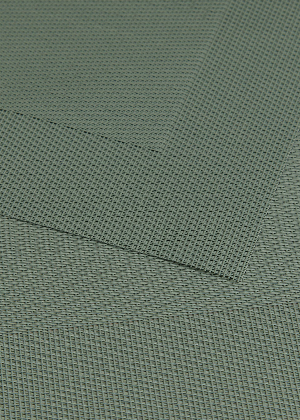 2 Pack Basil Green PVC Placemats (45cm x 30cm)