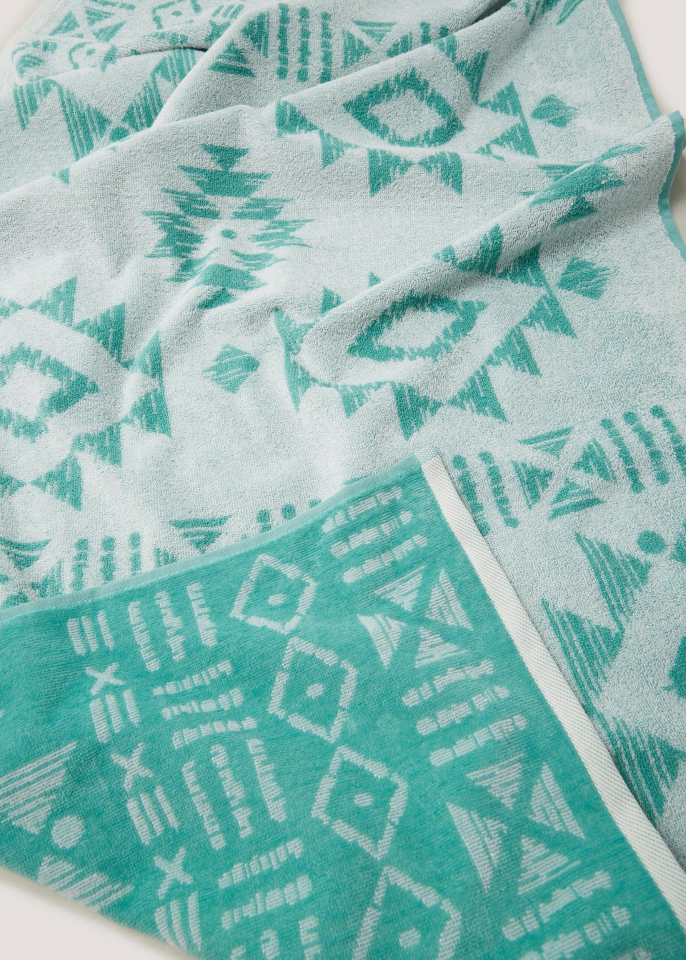 Blue Aztec Beach Towel (150cm x 70cm)