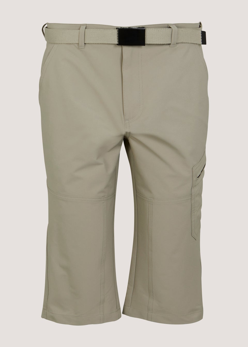 Khaki 3/4 Trek Shorts