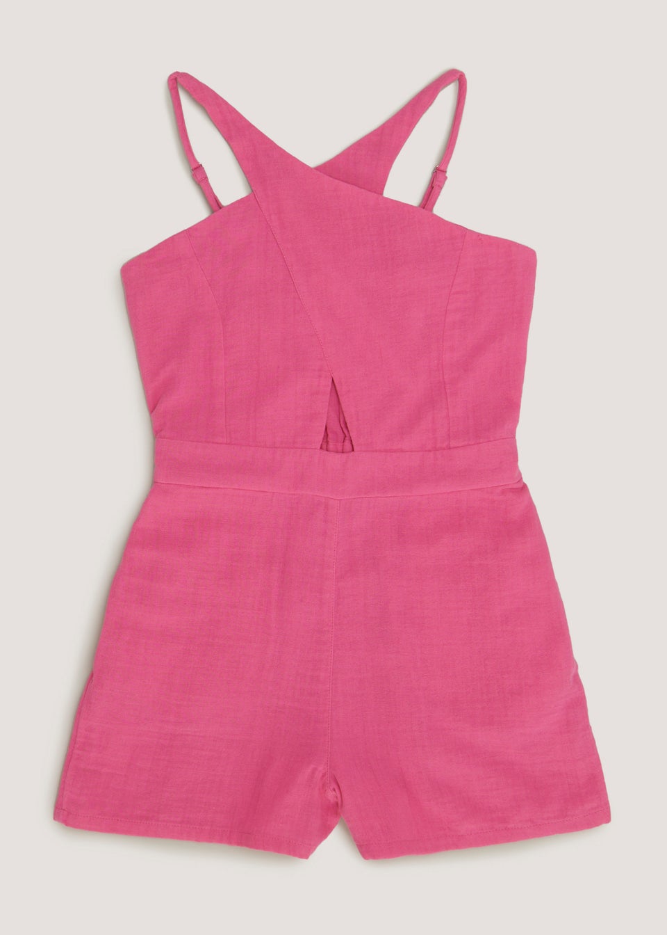 Girls Candy Couture Pink Playsuit 9 16yrs Matalan