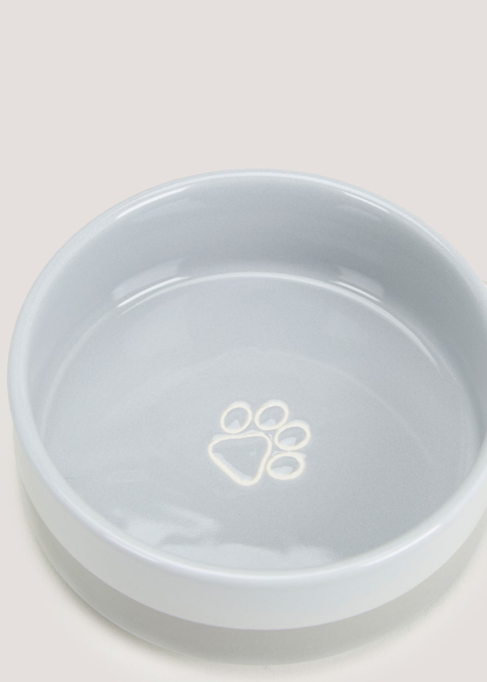 Grey Ceramic Pet Bowl (15cm)