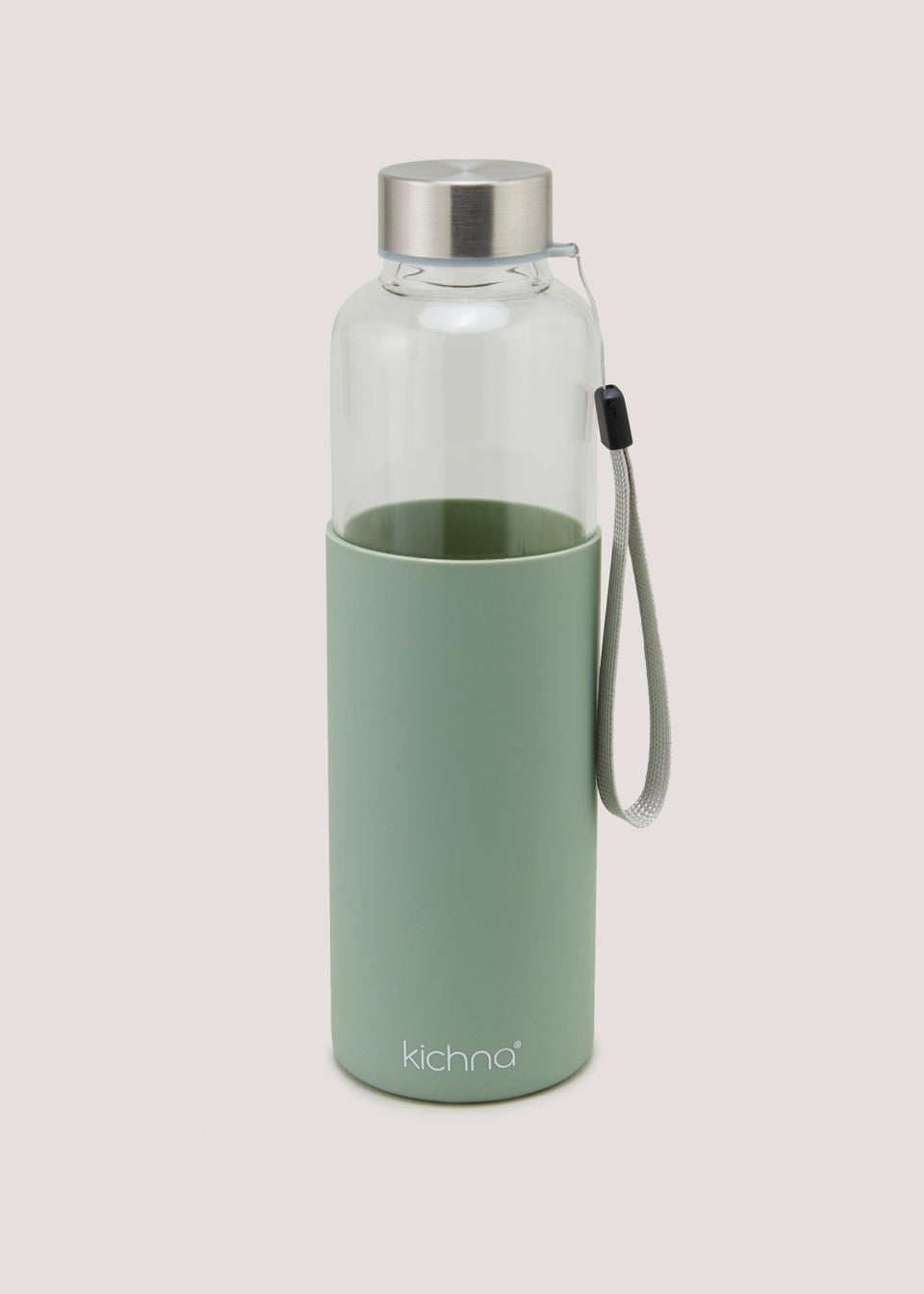 Green Silicone Water Bottle (23cm x 6.5cm)