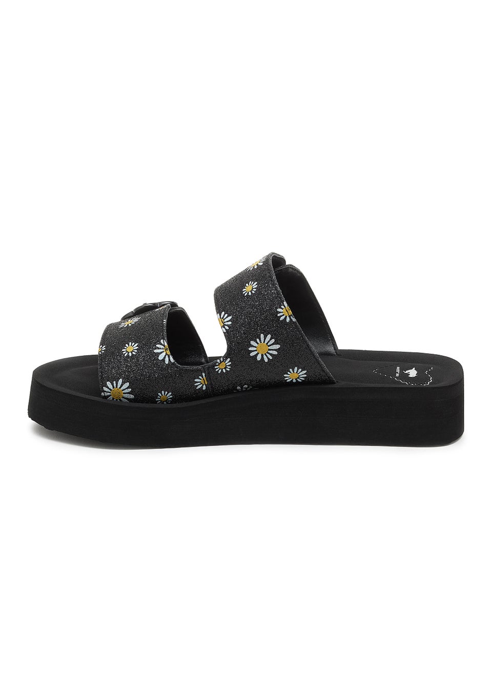 Rocket Dog Wild Eloise Black Glitter Sandals Matalan