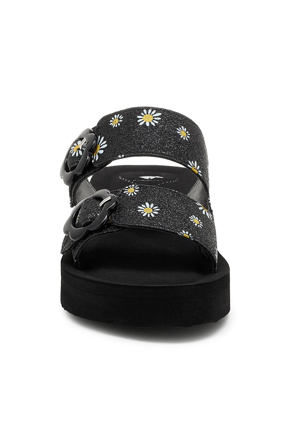 Rocket Dog Wild Eloise Black Glitter Sandals