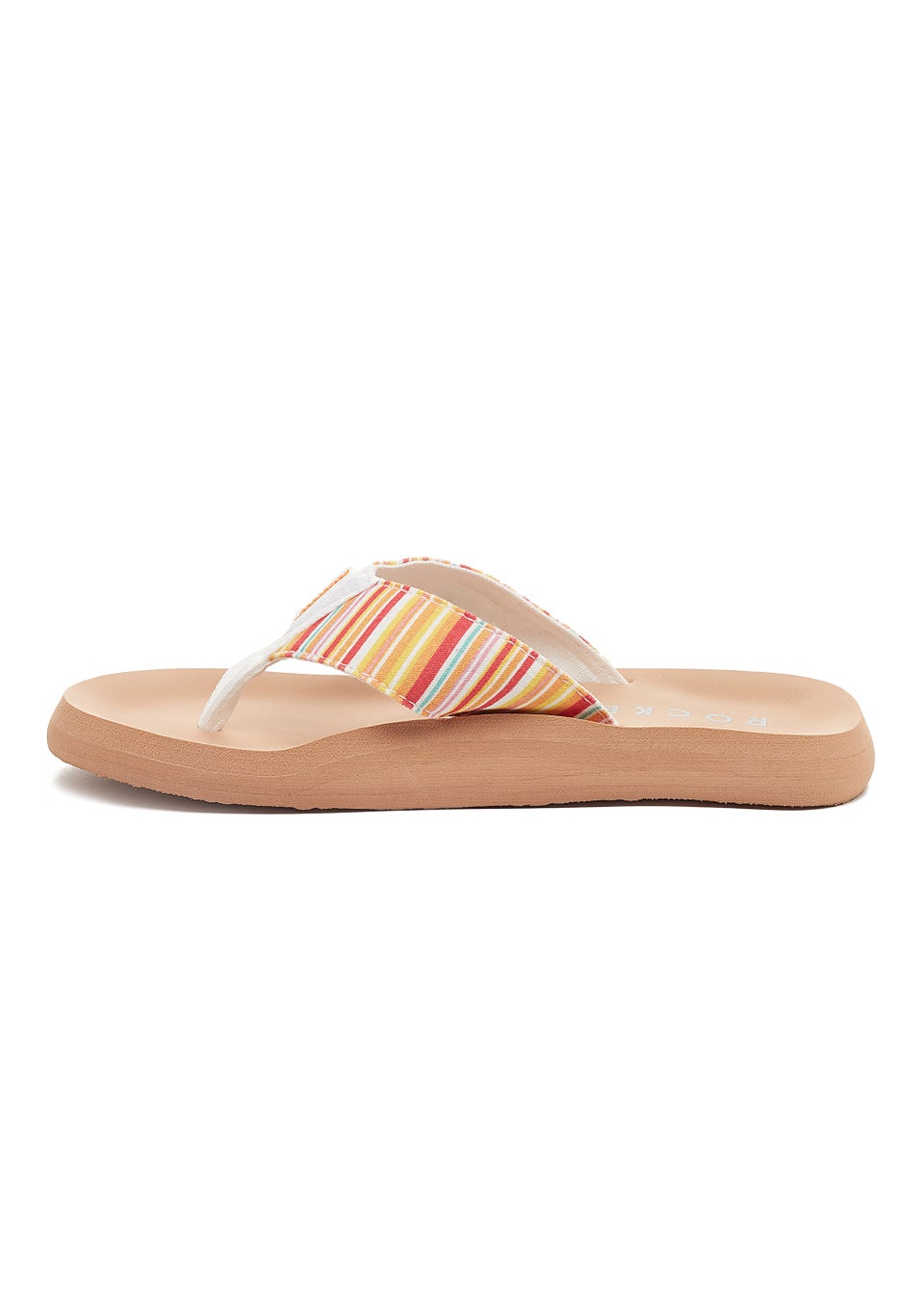 Rocket Dog Adios Orange Stripe Flip Flops