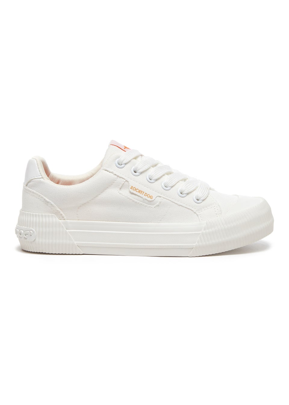 Rocket Dog White Cheery Canvas Sneakers