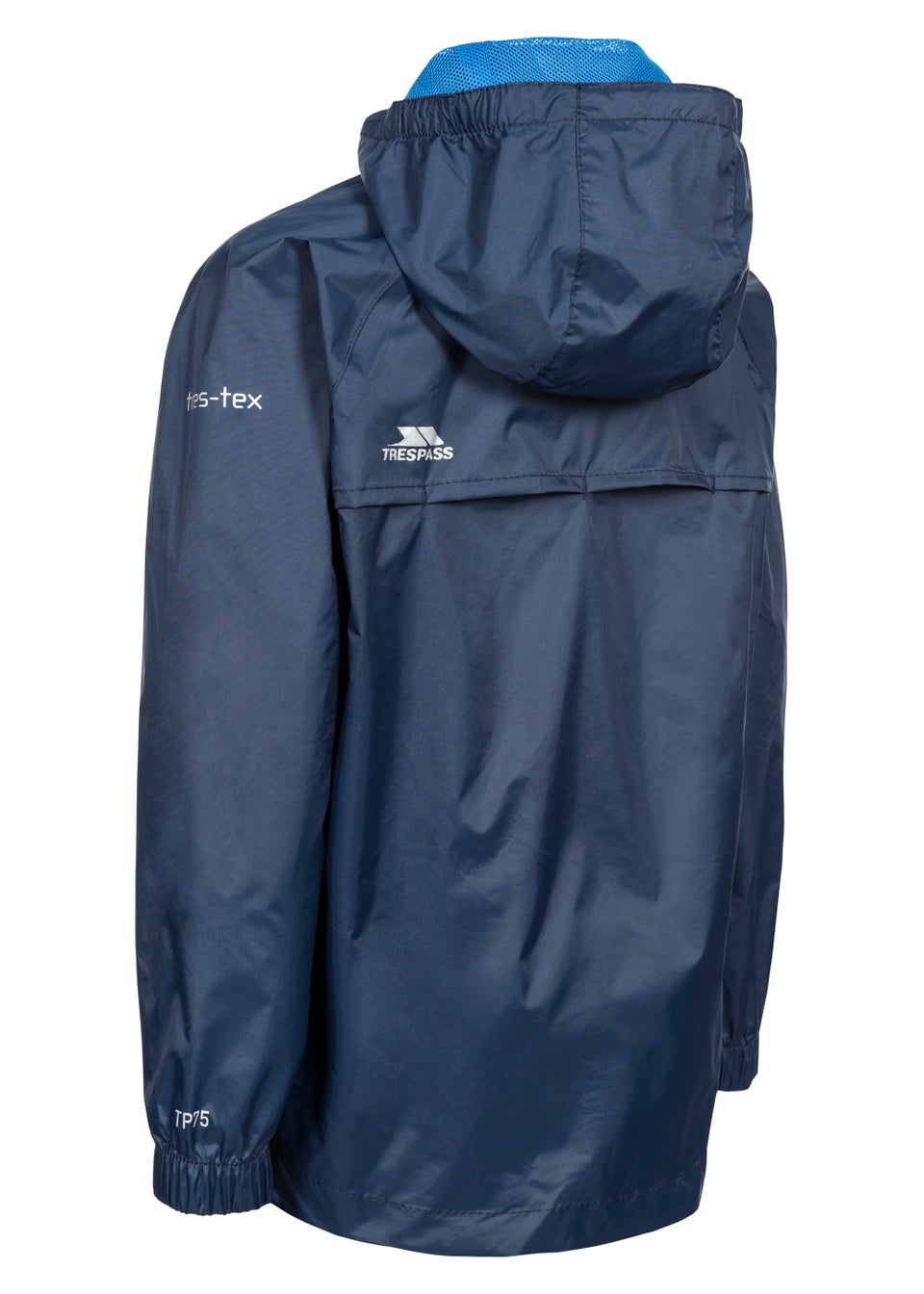 Giacca Pieghevole Impermeabile 5000mm Per Pioggia Trespass Qikpac X Giacca Impermeabile Bambino Blu 11-12. TRESPASS Softshell Bambino