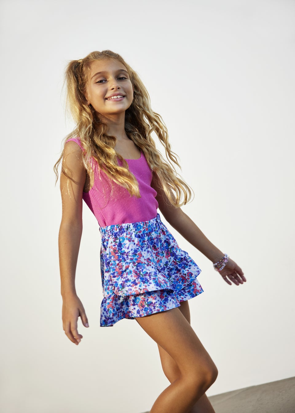 ONLY Kids Multicoloured Layered Skirt (6-14yrs)