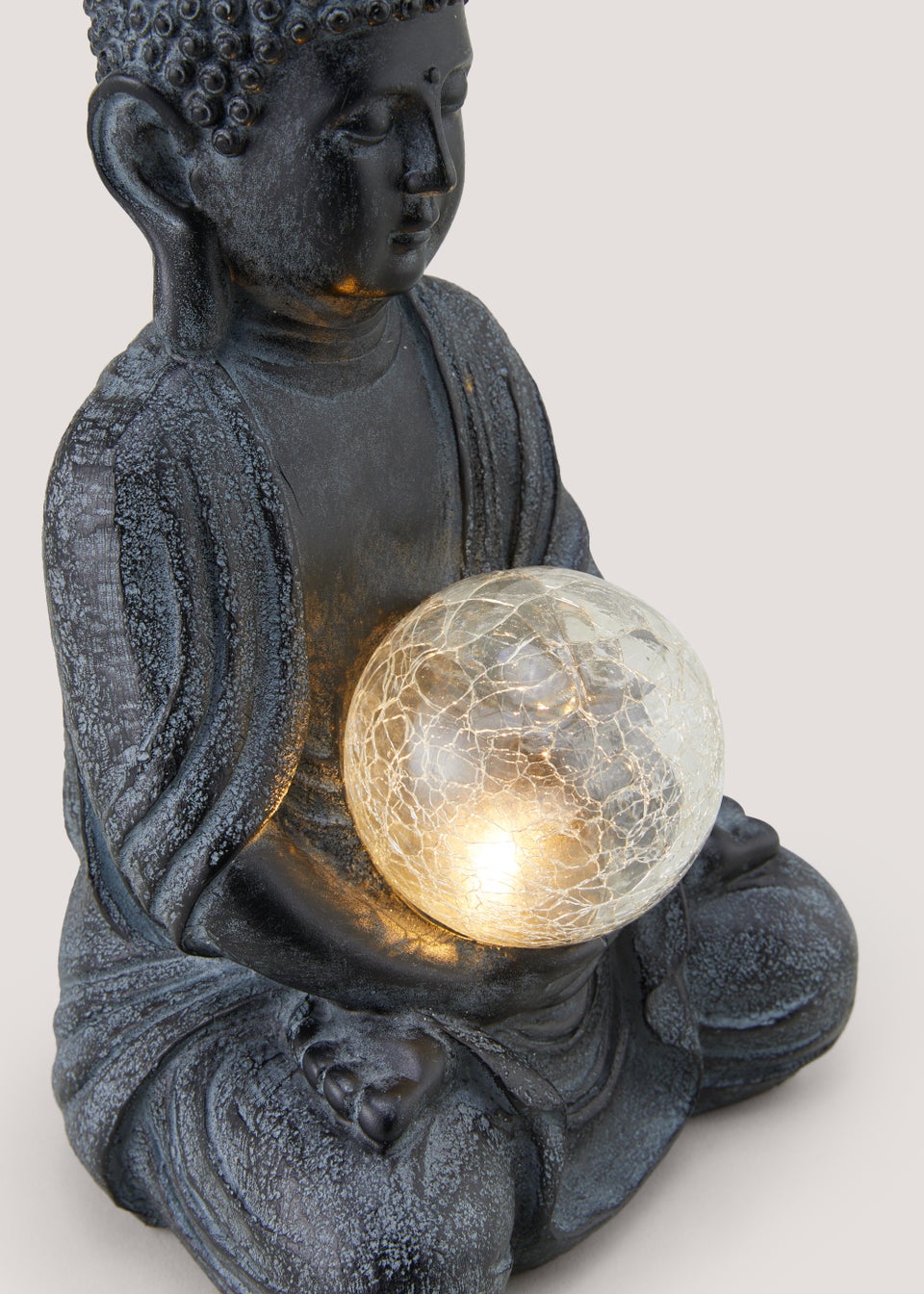 Buddha Small Solar Light (18.5cm x 15cm x 31cm)