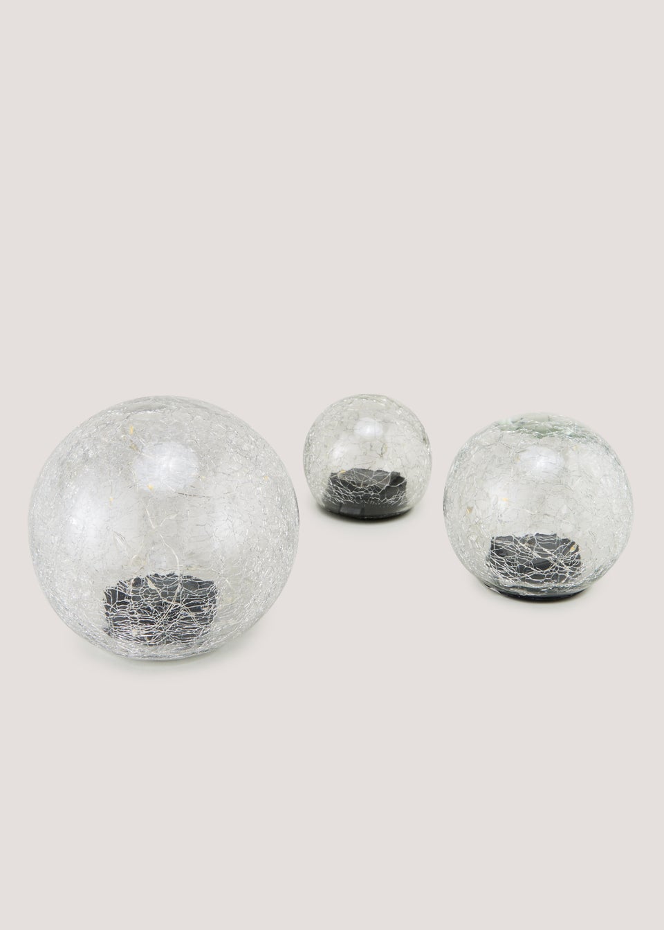 3 Pack Crackle Solar Balls