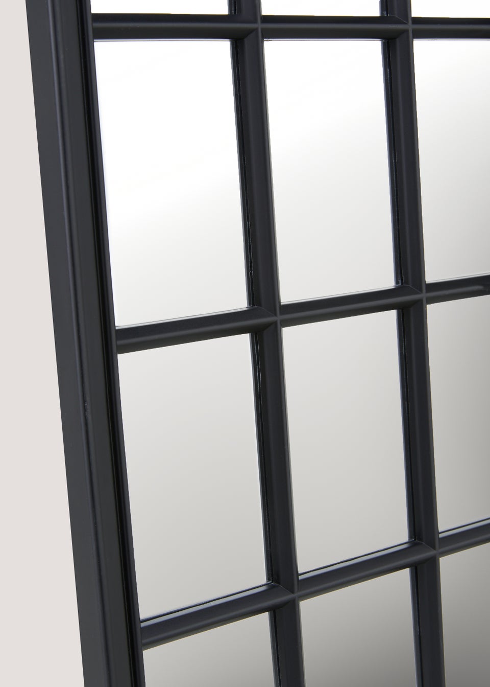 Black Arched Mirror (70cm x 35cm x 2.5cm)